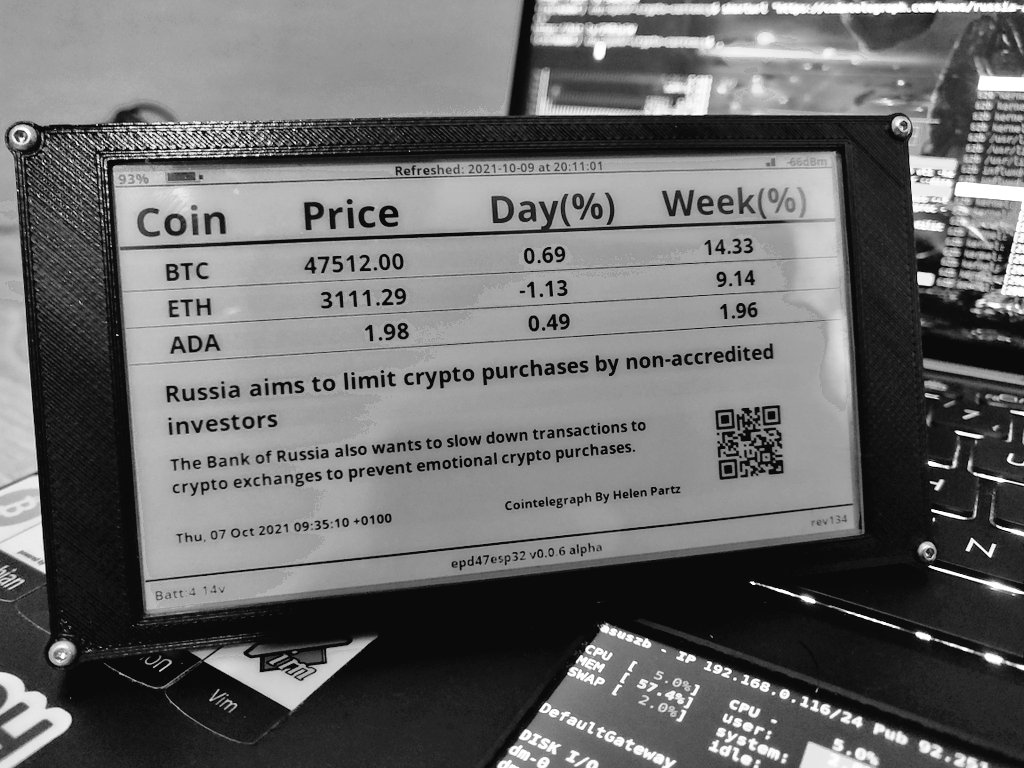 CryptoPanel dashboard photo