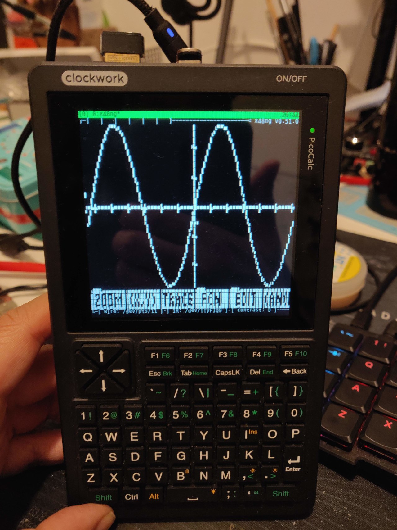 preview x48ng on Picocalc